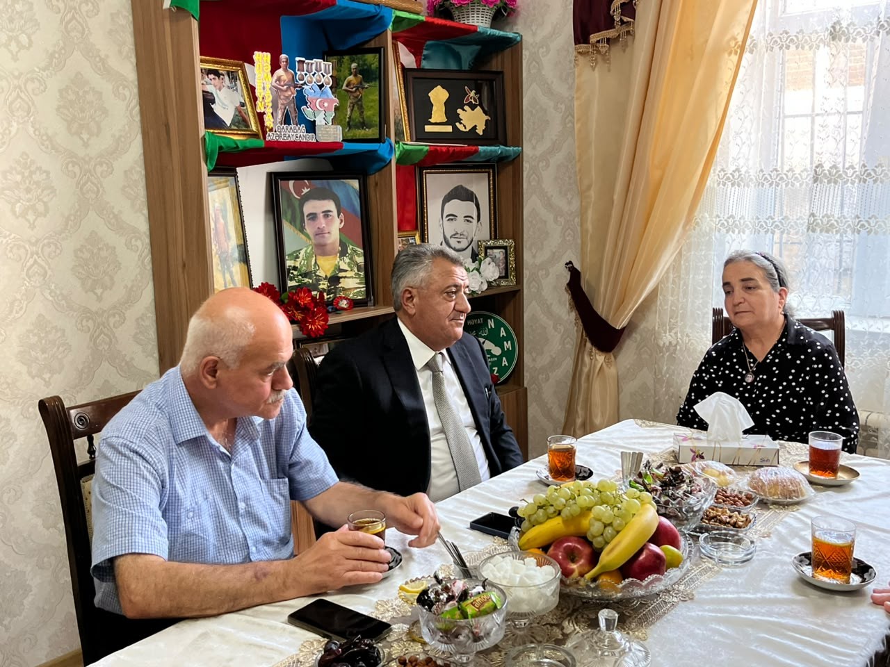 Abşeronda şəhid qəhrəmanlarımızın anım günləri qeyd edilib - FOTOLAR
